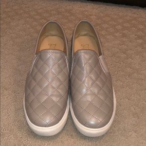 Gray Flat Everyday Shoes